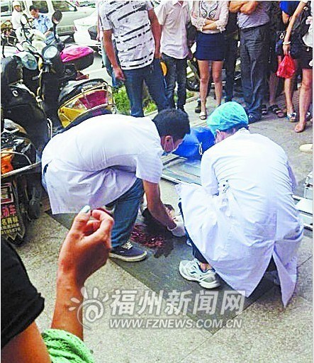 福建平潭一小女孩5楼坠亡事发时大人不在家(图)