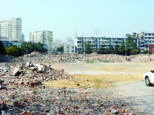 南昌青山南路棚改一个月完成房屋征收(图)