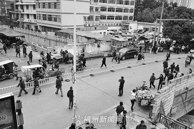 福州台江流动摊点“回潮”市容部门称将再次整治