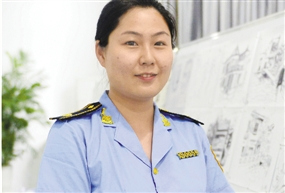 80后女协管漫画记录城管工作自嘲“做啥都不对”