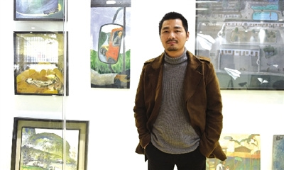 “卡车哥”逆袭成职业画家车祸让他重新思考人生