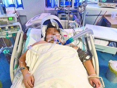 300斤男子彩票站脑出血倒地警察调查发现是逃犯