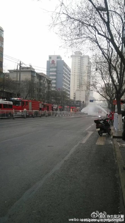 兰州广武门发生天然气泄漏未造成人员伤亡(图)