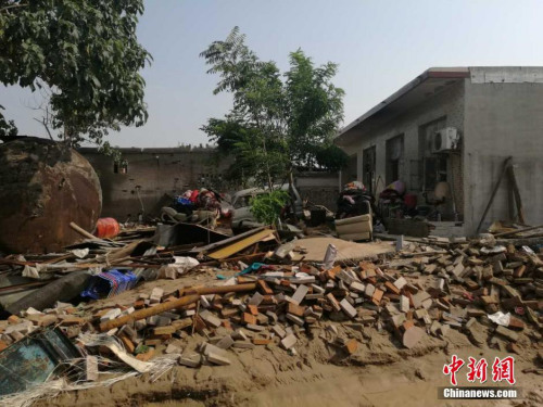 河北省委省政府工作组初步认定七里河决堤由洪峰所致