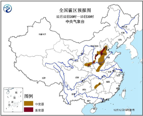 冷空气将驱散华北雾霾东北局地降温可超10度