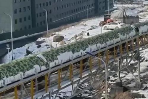 煤走云端 新疆输煤廊道实现“运煤不见煤”