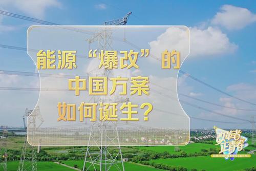 改革者 正青春｜能源“爆改”的中国方案如何诞生？