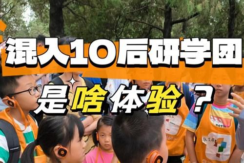 90后大龄儿童混进10后研学团，被教育了……