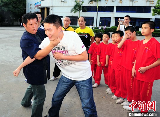 食鹤拳台湾第三代掌门人首度福建寻祖2