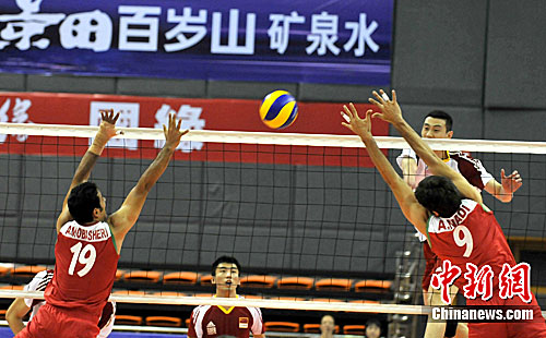 世界男排联赛亚洲资格赛落幕中国队3-1胜伊朗