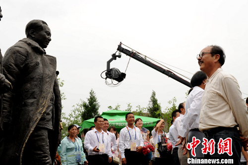 西安世园会上演红色穿越中共五大书记现身园区4