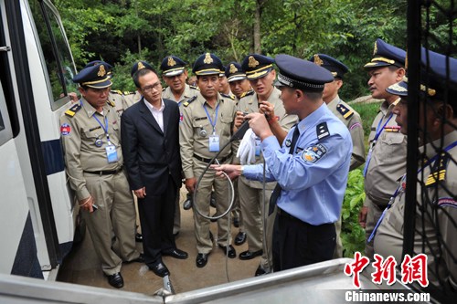 柬埔寨禁毒执法官昆明取经3