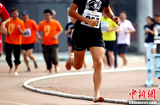 北京赤足跑马拉松训练营开营（2）
