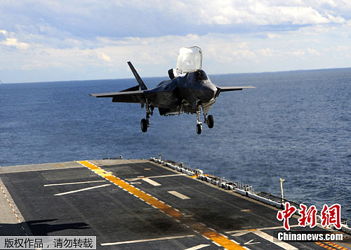 ����F-35Bս���״������ܵ�½������½‎