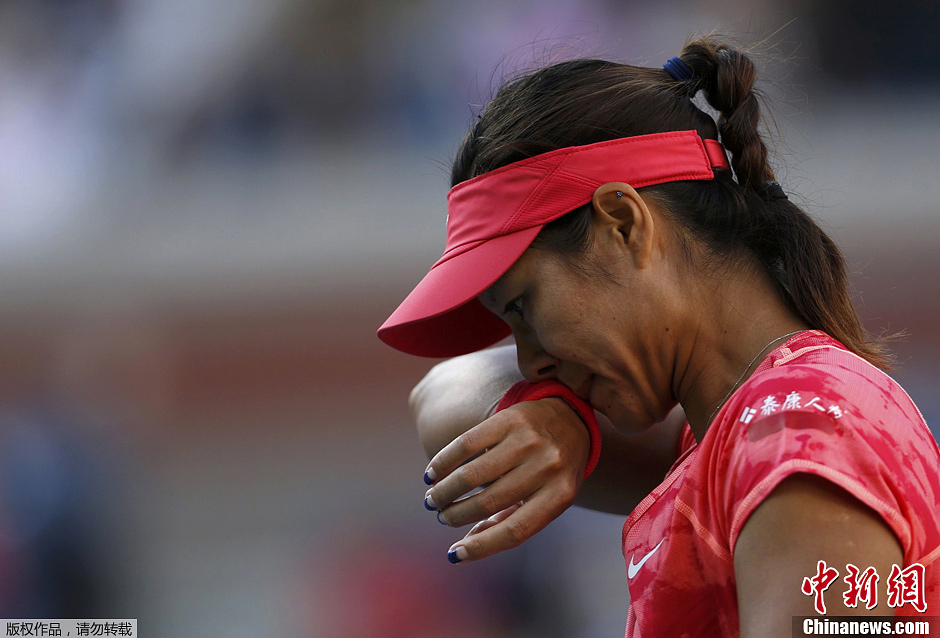 中国选手李娜不敌小威廉姆斯无缘美网女单决赛