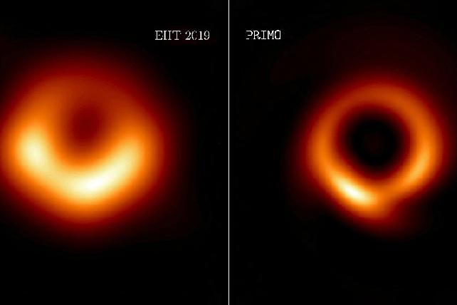M87黑洞锐化版本图像公布