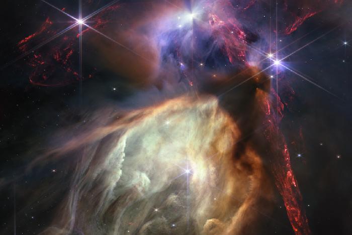 来自宇宙的多巴胺配色！NASA公布恒星诞生图像