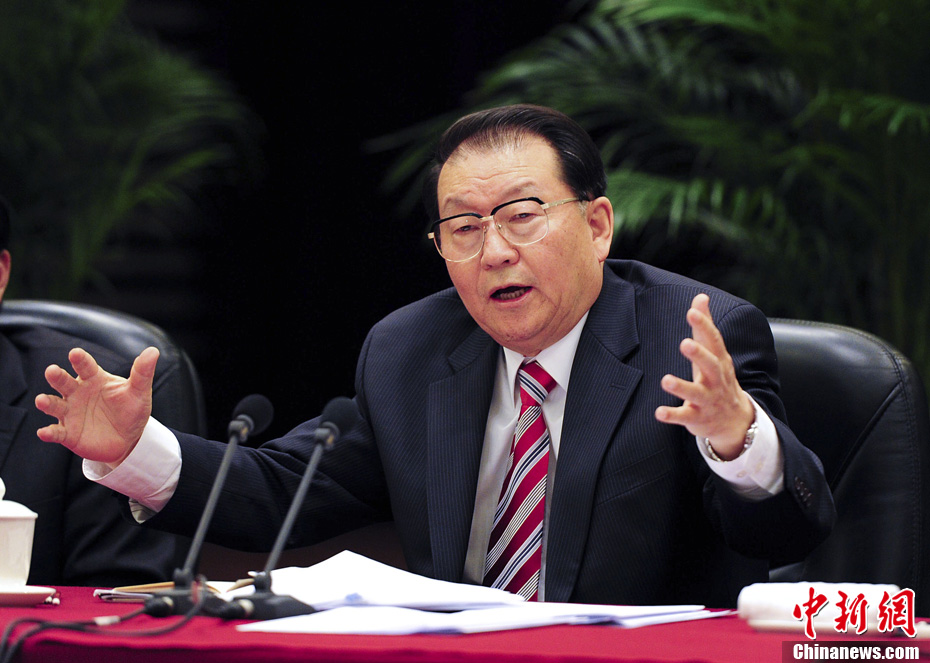 何厚铧参加全国政协澳门组讨论