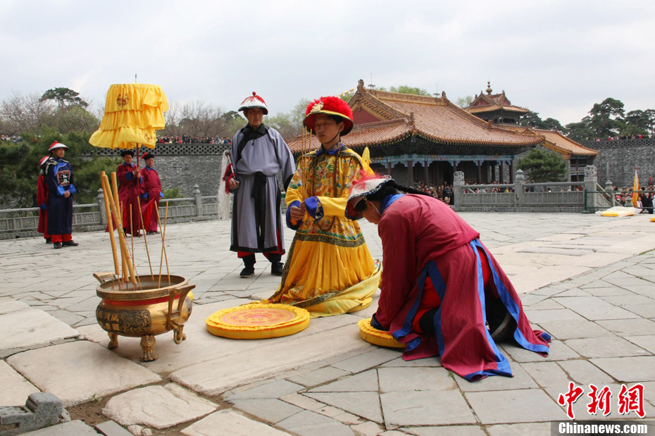 沈阳再现康熙皇家祭祀