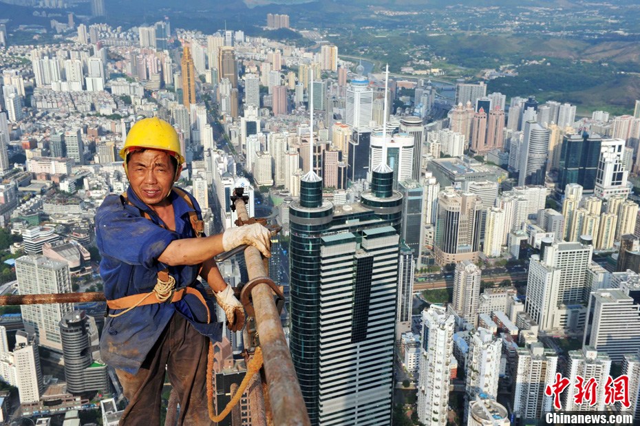深圳第一高楼建筑工