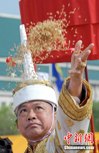 泰国举行传统春耕节皇家典礼