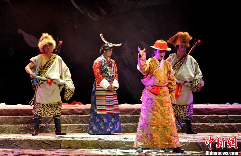 西藏和平解放60周年农奴泪拉萨上演