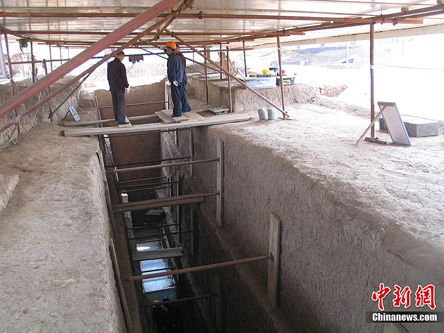 西安张安世将军家族墓唯一未被盗墓主墓室开启