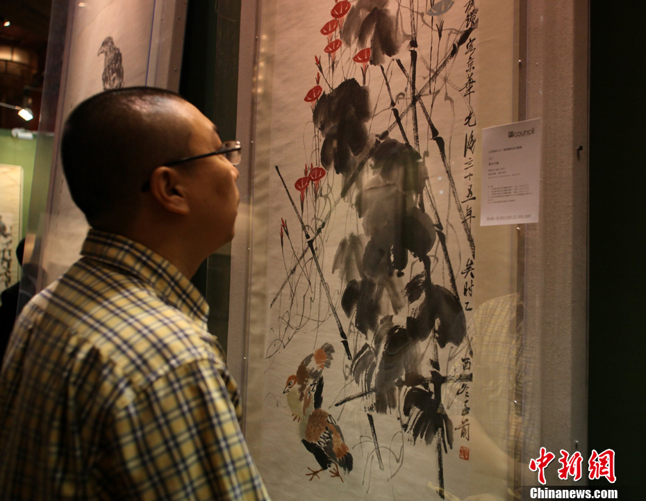 匡时春拍 吴冠中《网师园》5175万元成交-中新网