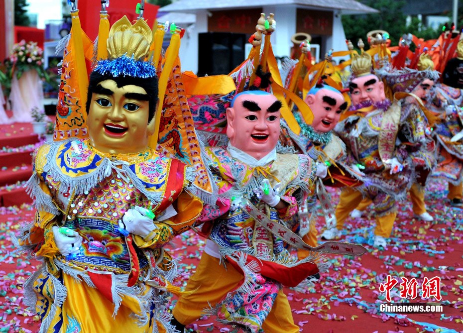 厦门举行台湾特色庙会