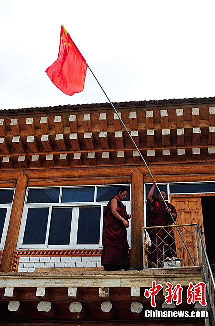 中国第二大藏区四川藏区的阿坝藏族羌族自治州阿坝县的各莫寺内有一座