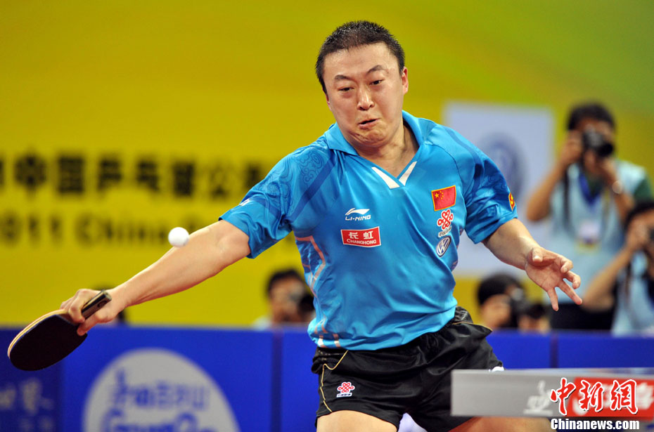 马琳夺得中国乒乓球公开赛深圳站男子单打冠军