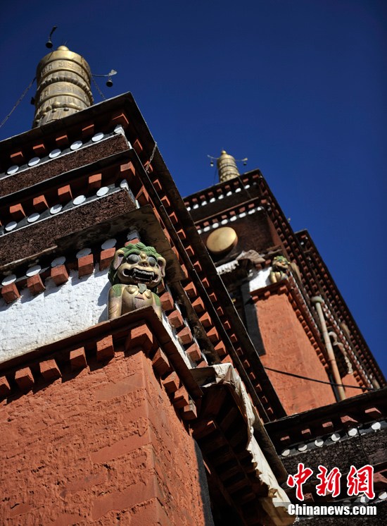 扎什伦布寺照片图片