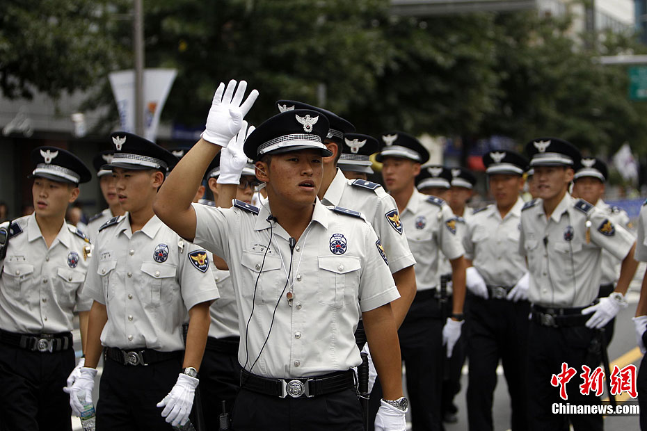 韩国义务警察图片