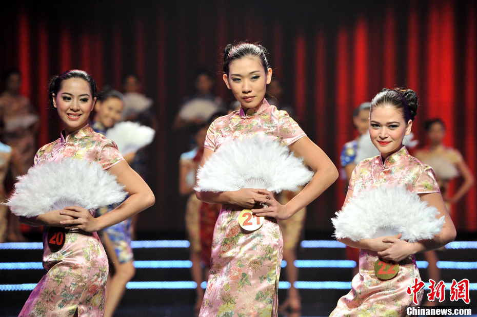 亚洲超级模特时装秀动感时尚