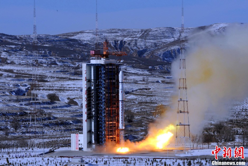 中国成功发射“资源一号”02C卫星