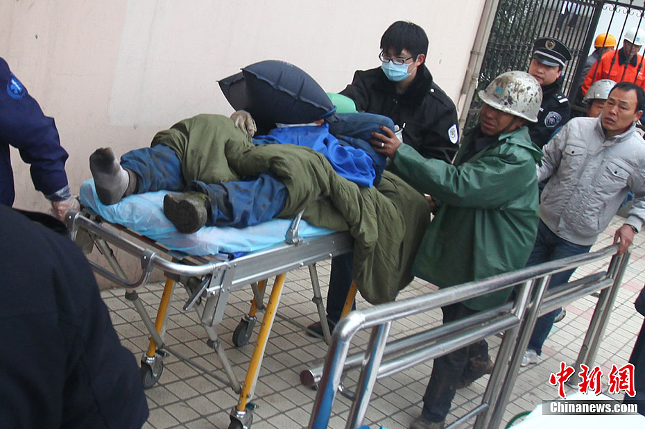 南京梅山钢铁厂煤气泄漏造成13人中毒713