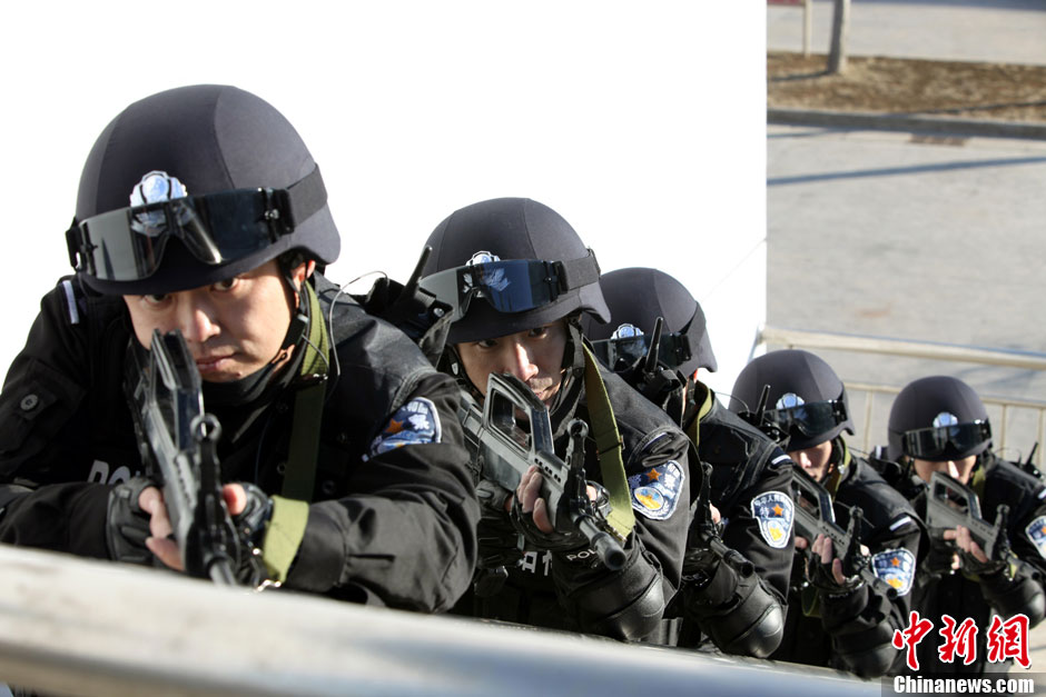 山东烟台反恐突击队探营