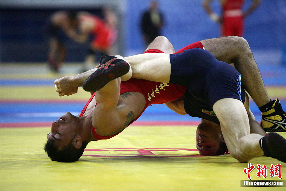伦敦奥运会摔跤国际资格赛在山西太原开赛