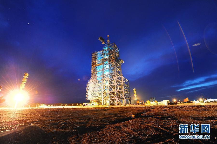 神舟九号发射前夕的东风航天城22