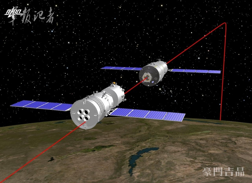 天宫一号与神舟九号交会对接