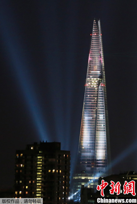 欧洲最高建筑即将揭幕 将成为伦敦新地标