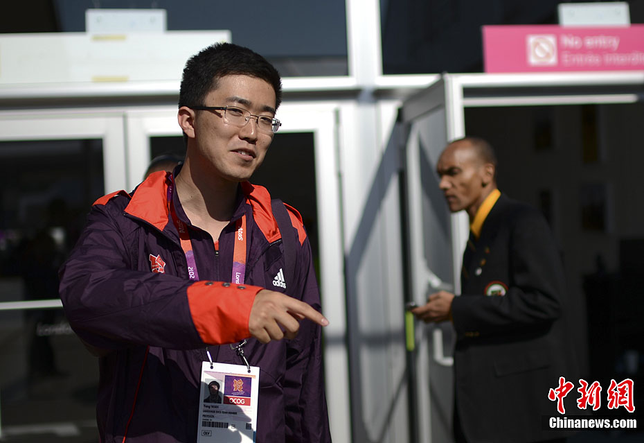 伦敦奥运中的华人志愿者