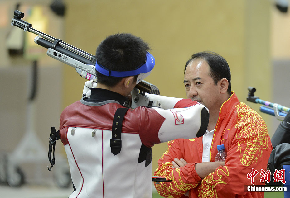奥运现场：中国射击队在伦敦备战