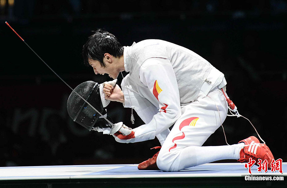 柔道男子81公斤级韩国选手金宰范夺金