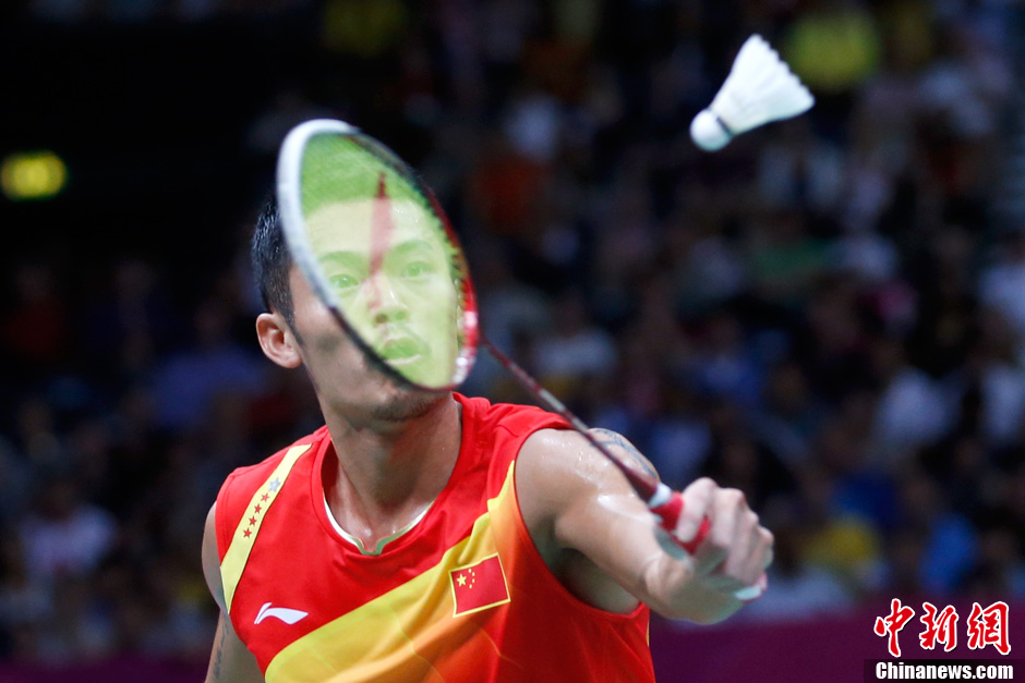 羽毛球男子单打谌龙摘得铜牌
