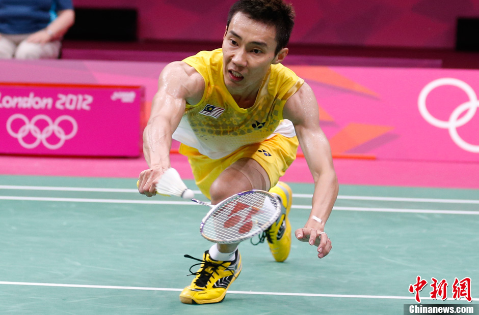 羽毛球男子单打谌龙摘得铜牌