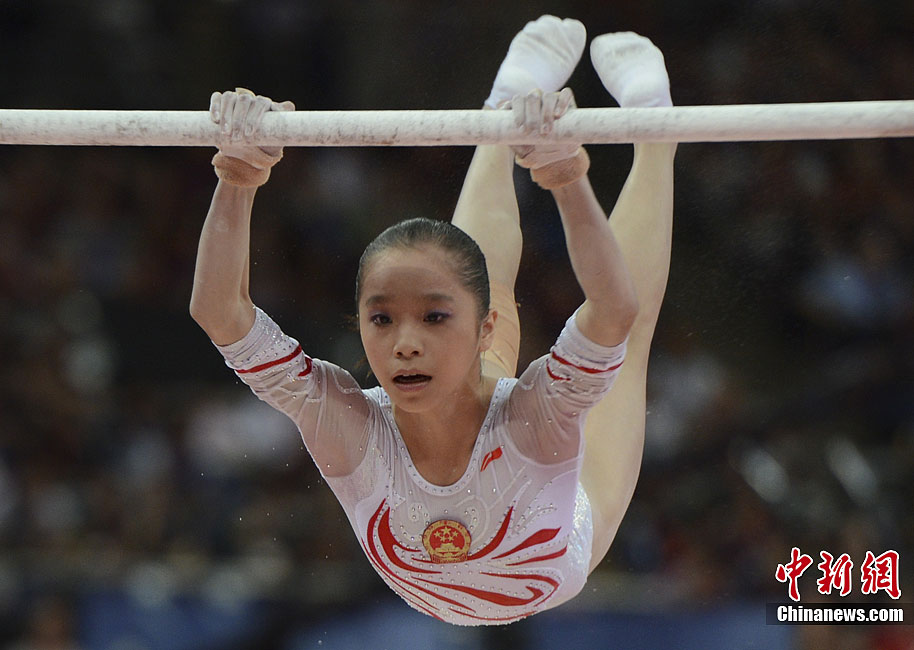 133分的成绩获得了冠军,中国选手何可欣以15.