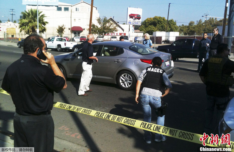 美国大选日加州发生枪击事件 造成3死2伤