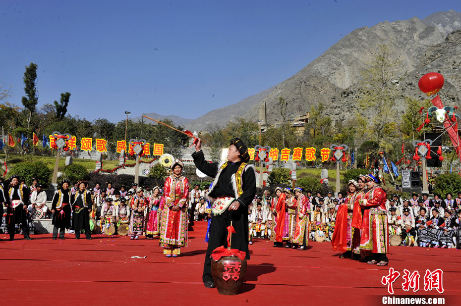《吉祥颂歌感恩祖国》第六届羌年花儿纳吉赛歌节,欢庆羌历新年