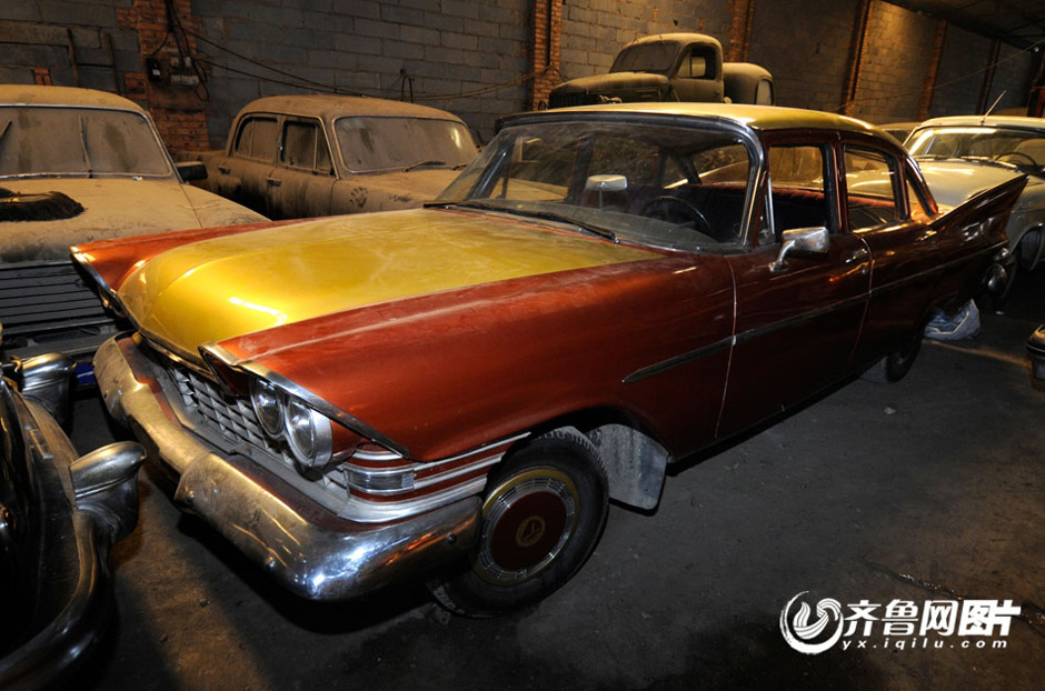 图为生产与上世纪50年代初的美国顺风汽车.